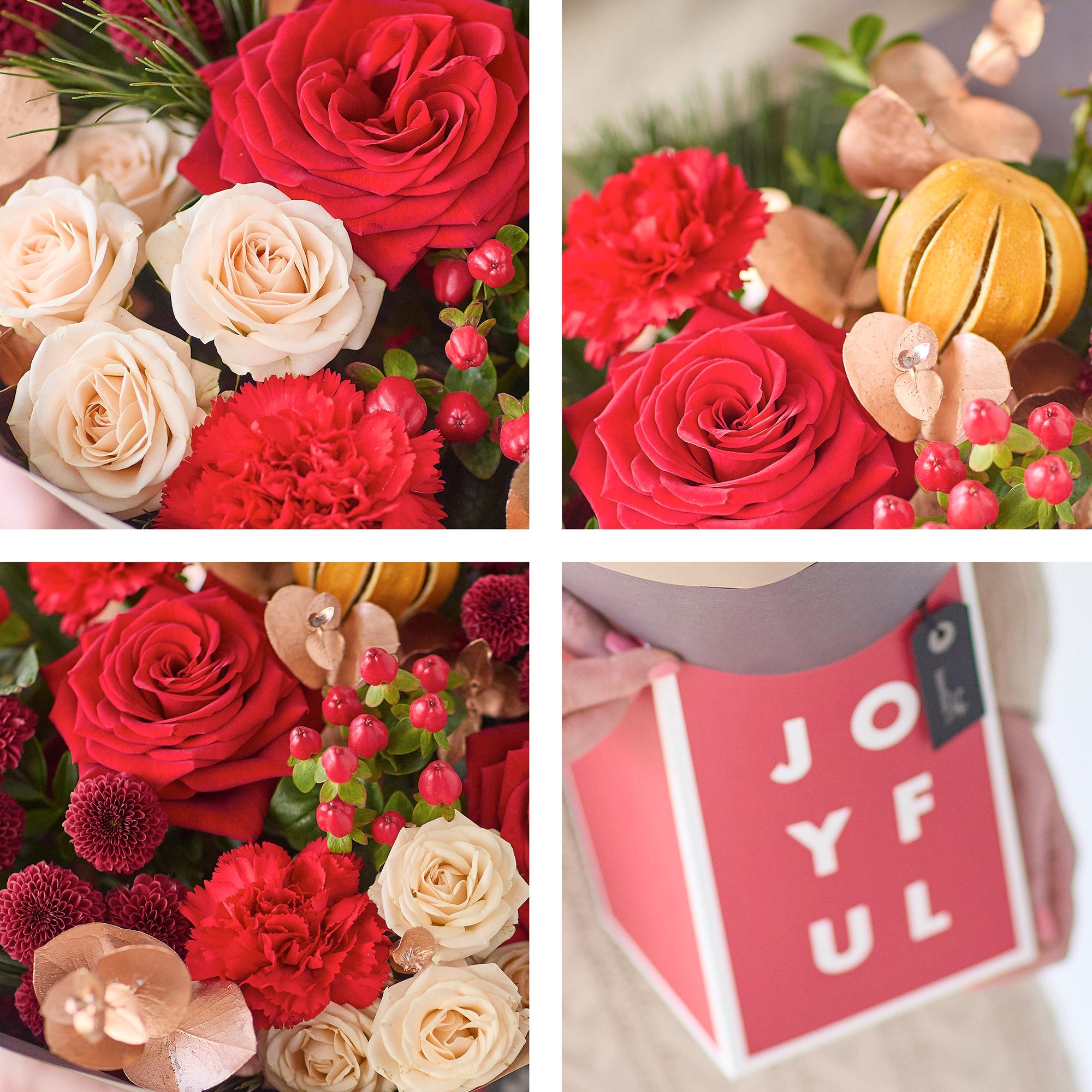 Christmas flowers next day delivery discount