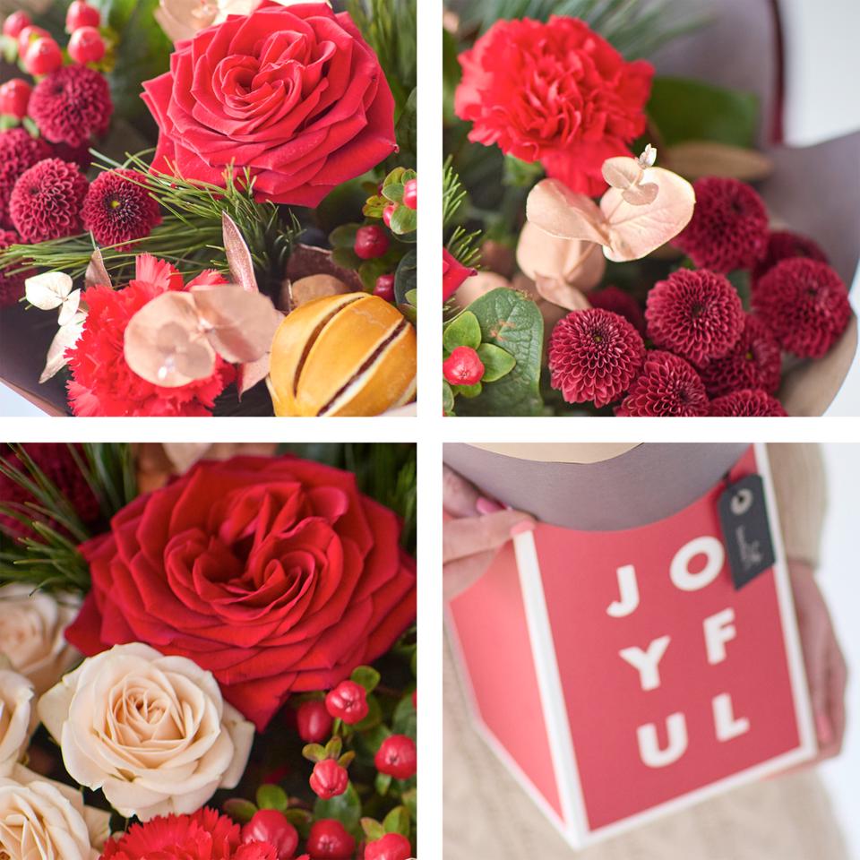 Image 2 of 3 of Festive Gift Box, Chocolates and Card
