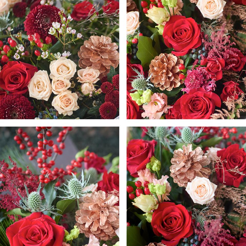 Image 2 of 4 of Classic Christmas Splendour Bouquet