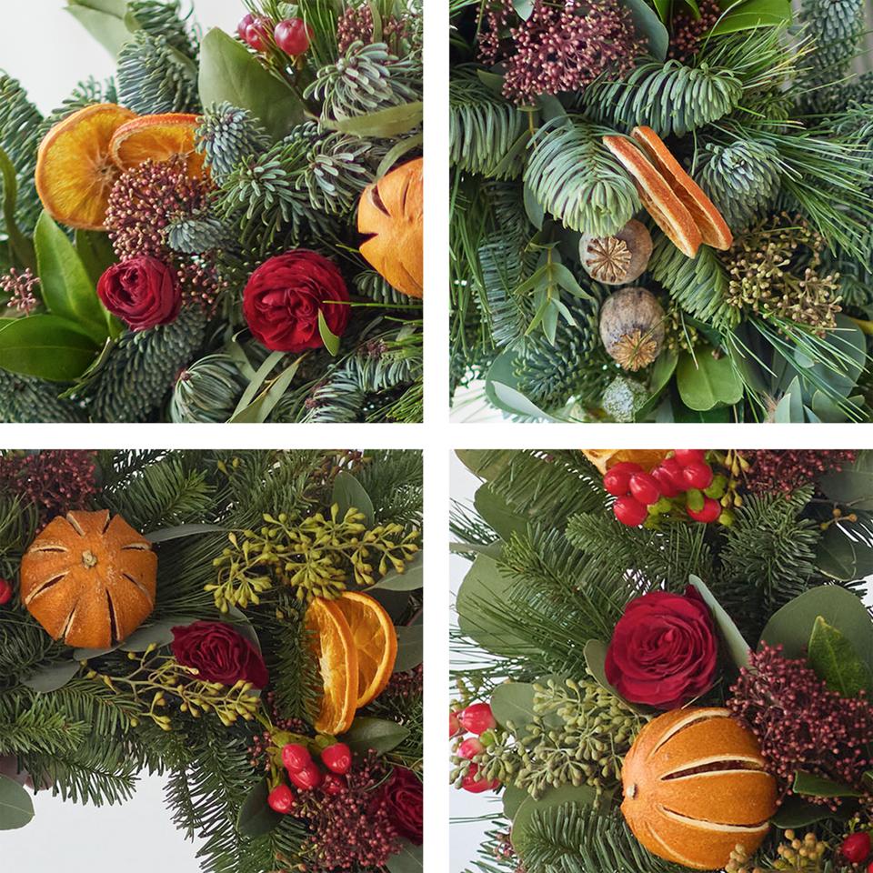 Image 2 of 3 of Traditional Christmas Wreath