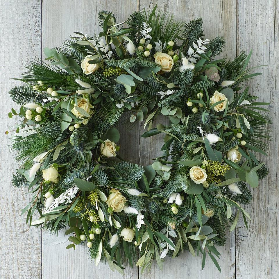 Contemporary Bespoke Winter Wreath