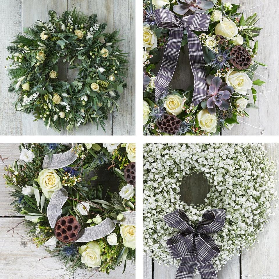 Every wreath is unique and seasonal