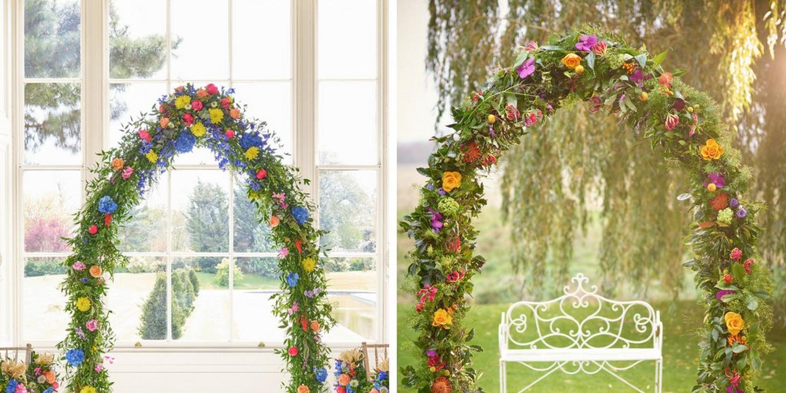bright-mix-floral-wedding-arch