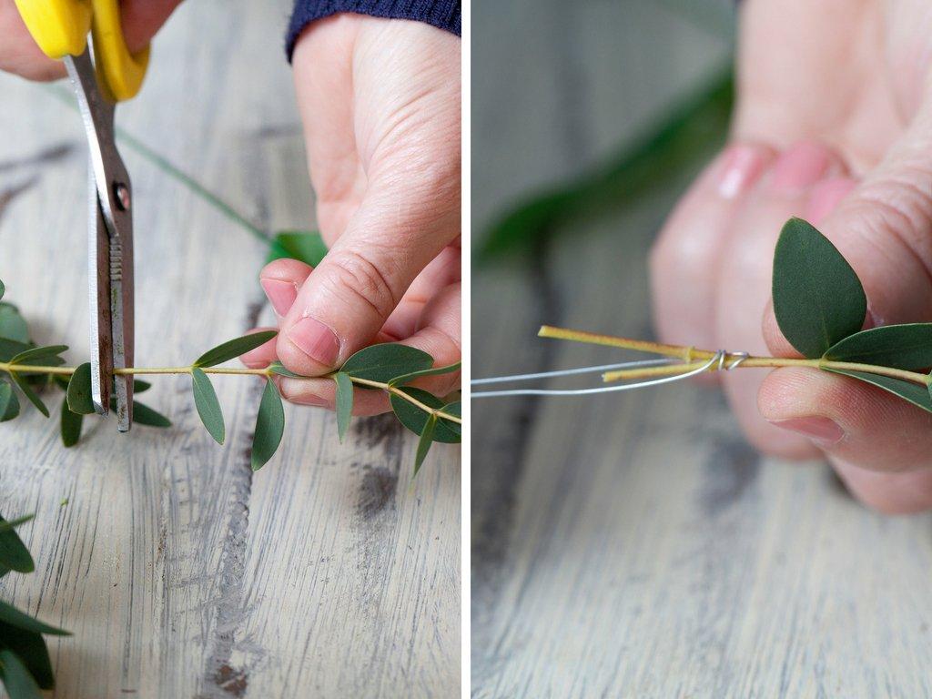 cutting-folliage-rose-corsage