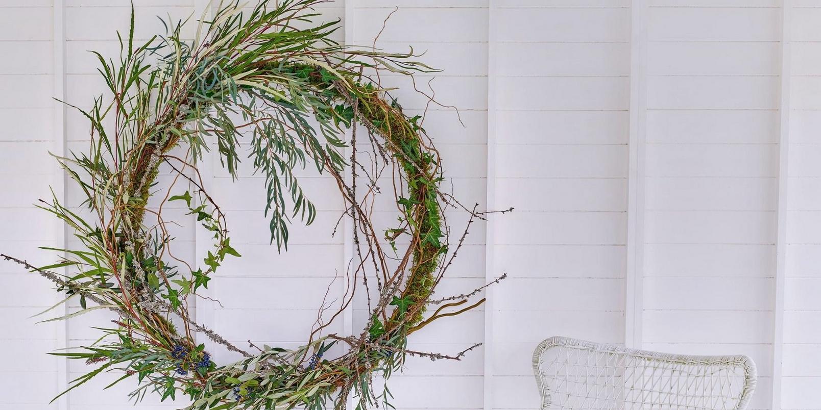 eco friendly wreath