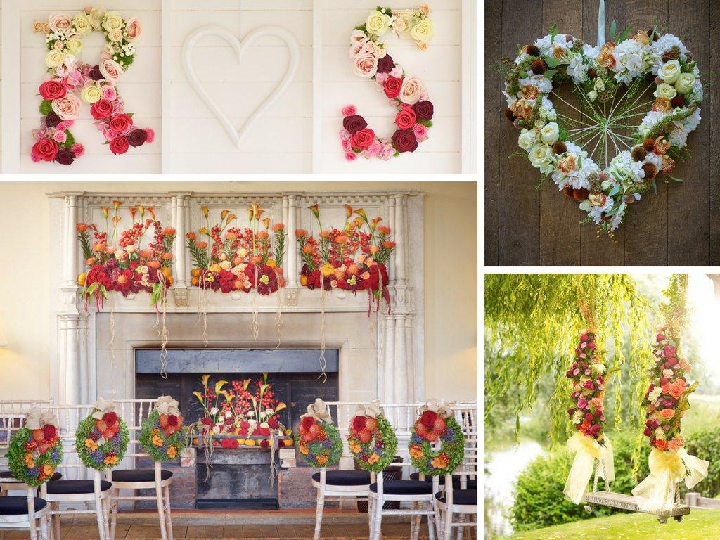 wedding-floral-decorations-wreaths-bouquets